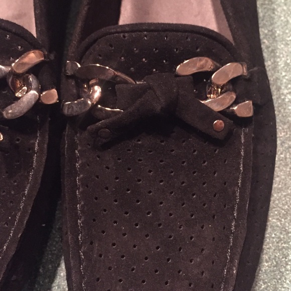 Black suede stuart weitzman flats 6.5 shoes - Picture 6 of 6